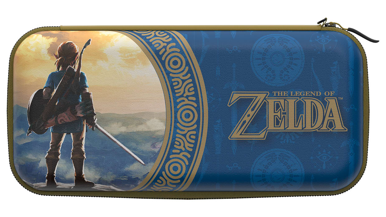 Nintendo Switch Travel Case Hyrule Blue Nintendo Official Site